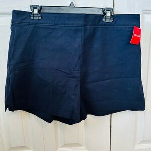 SPANX Women's Navy High Waist Shorts